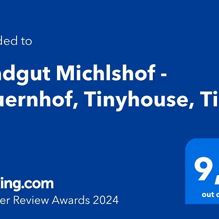 펜션 Landgut Michlshof - Bauernhof, Tinyhouse, Tiere 운터그리스바크