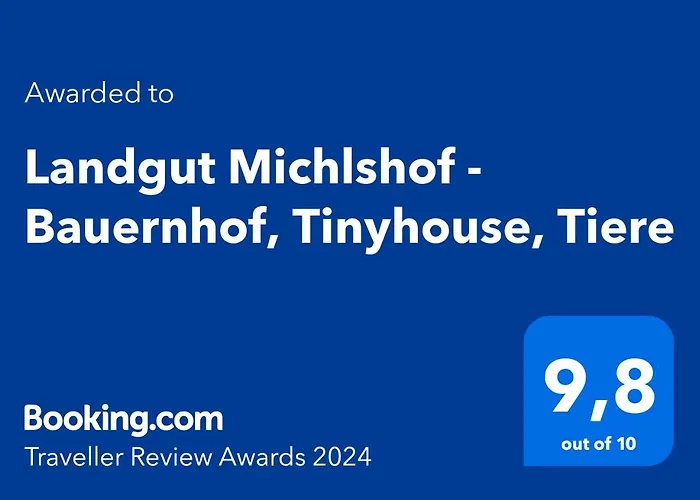 Vakantiehuis Landgut Michlshof - Bauernhof, Tinyhouse, Tiere Untergriesbach